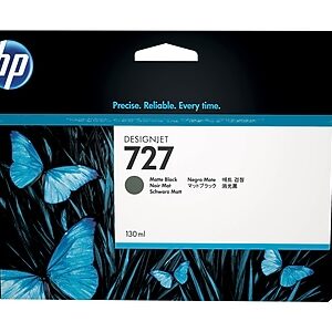 HP 727 Black Matte Standard Yield Ink Cartridge (B3P22A)