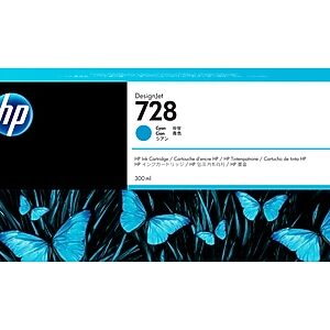 HP 728 Cyan High Yield Ink Cartridge (F9K17A)