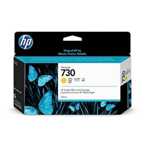 HP 730 Yellow Standard Yield Ink Cartridge (P2V64A)