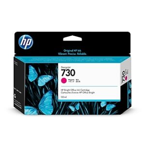 HP 730 Magenta Standard Yield Ink Cartridge (P2V63A)