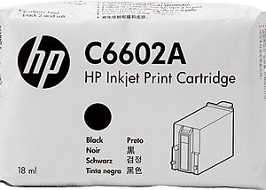 HP C6602A Black Standard Yield Ink Cartridge  (C6602A)