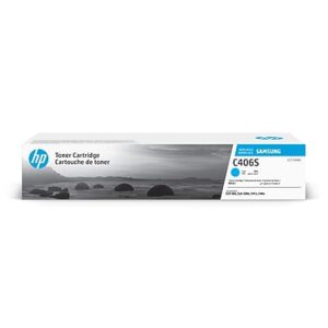 HP C406S Cyan Standard Yield Toner Cartridge, Prints Up to 1,000 pages (ST984)