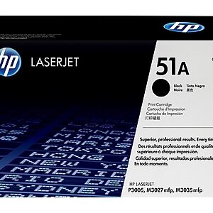 HP 51A Black Standard Yield Toner Cartridge   (Q7551A)