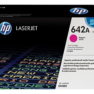 HP 642A Magenta Standard Yield Toner Cartridge, Prints Up to 7,500 pages (CB403A)