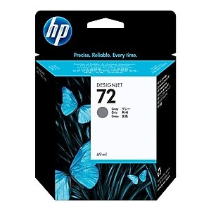 HP 72 Gray Standard Yield Ink Cartridge (C9401A)