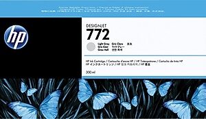 HP 772 Light Gray Standard Yield Ink Cartridge (CN634A)