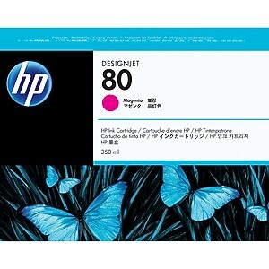 HP 80 Magenta Standard Yield Ink Cartridge (C4847A)