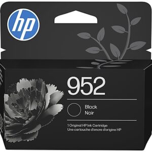 HP 952 Black Standard Ink Cartridge, Works with OfficeJet 8702, Pro 7720, 7740, 8210, 8710, 8720, 8730, 8740 Series (F6U15AN)