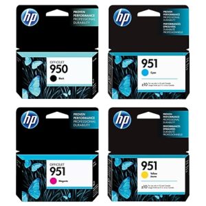 HP 950/951 Black/Cyan/Magenta/Yellow Standard Yield Ink Cartridge, 4/Pack (HP9509514PK-VB)