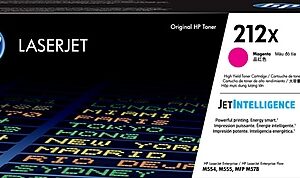 HP 212X Magenta High Yield Ink Cartridge, Prints Up to 10,000 pages (W2123X)