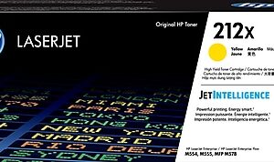 HP 212X Yellow High Yield Ink Cartridge, Prints Up to 10,000 pages (W2122X)