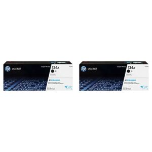 HP 134A Black Standard Yield Toner Cartridge, 2/Pack (HP134A2PK-VB)