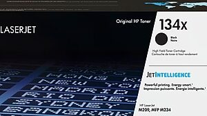 HP 134X Black High Yield Toner Cartridge, Works with LaserJet M209 Series, LaserJet MFP M234 Series (W1340X)