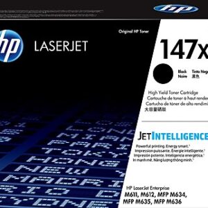 HP 147X Black High Yield Toner Cartridge, Prints Up to 25,200 pages (W1470X)