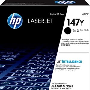 HP 147Y Black Extra High Yield Toner Cartridge, Prints Up to 42,000 pages (W1470Y)