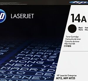 HP 14A Black Standard Yield Toner Cartridge, Prints Up to 10,000 pages (CF214A)