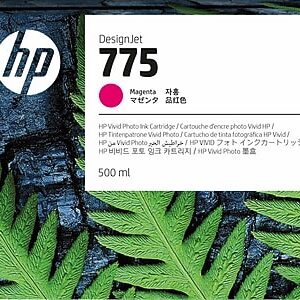 HP 775 Magenta Standard Yield Ink Cartridge (1XB18A)