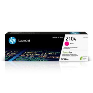 HP 210A Magenta Standard Toner Cartridge, Works with Color LaserJet Pro 4201, MFP 4301 Series (W2103A)