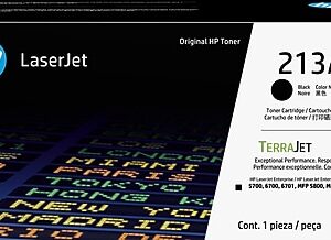 HP 213A Black Standard Yield Toner Cartridge, Prints Up to 3,500 pages (W2130A)