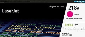 HP 218A Magenta Standard Yield Toner Cartridge, Prints Up to 1200 Pages (W2183A)