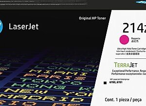 HP 214Z Magenta Ultra High Yield Toner Cartridge, Prints Up to 26,000 pages (W2143Z)