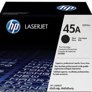 HP 45A Black Standard Yield Toner Cartridge, Prints Up to 18,000 pages (Q5945A)