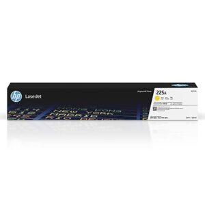 HP 225A Yellow Standard Yield Toner Cartridge, Prints up to 40,000 Pages (W2252A)