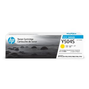 HP 504S Yellow Standard Yield Toner Cartridge, Prints Up to 7,000 pages (SU506A)
