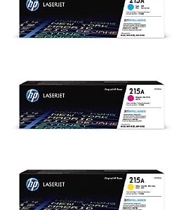 HP 215A Cyan/Magenta/Yellow Standard Yield Toner Cartridge, 3/Pack (W2311A-VB)