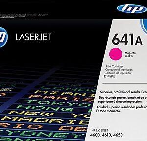 HP 641A Magenta Standard Yield Toner Cartridge, Prints Up to 8,000 pages (C9723A)
