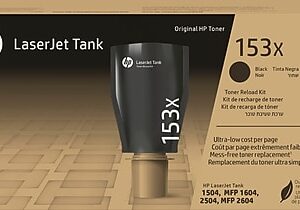 HP 153X Black High Yield Toner Refill Kit, Prints Up to 5,000 pages (W1530X)