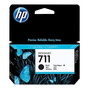 HP 711 Black Standard Yield Ink Cartridge (CZ129A)