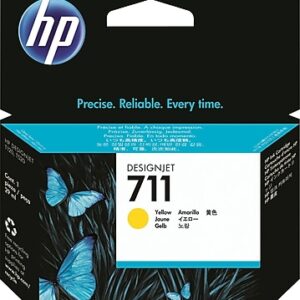 HP 711 Yellow Standard Yield Ink Cartridge (CZ132A)