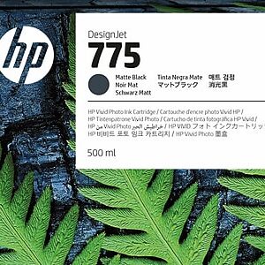 HP 775 Black Matte Standard Yield Ink Cartridge (1XB22A)