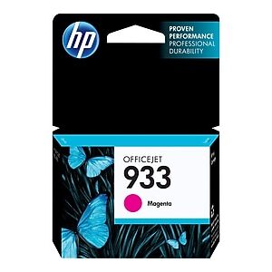 HP 933 Magenta Standard Yield Ink Cartridge, Prints Up to 330 Pages (CN059AN#140)