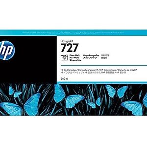 HP 727 Photo Black High Yield Ink Cartridge (F9J79A)