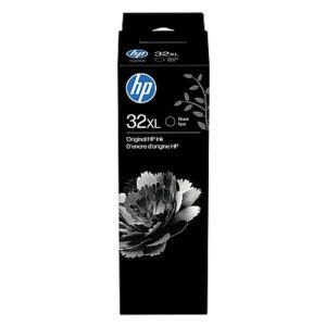 HP 32XL Black High Yield Ink Tank Bottle Refill, Prints Up to 6,000 Pages (1VV24AN)