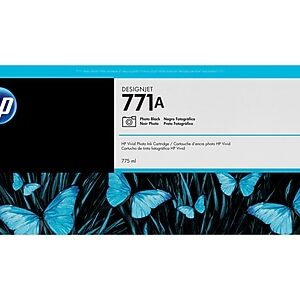 HP 771A 775-ml Photo Black Designjet Ink Cartridge (B6Y21A)