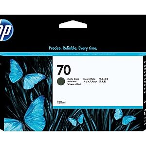 HP 70 Black Matte Standard Yield Ink Cartridge (C9448A)