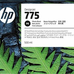 HP 775 Photo Black Standard Yield Ink Cartridge (1XB21A)