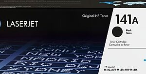 HP 141A Black Standard Yield Toner Cartridge, Prints Up to 950 pages (W1410A)