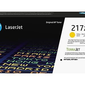 HP 217Z Yellow Ultra High Yield Toner Cartridge (W2172Z)