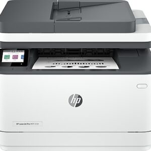 HP LaserJet Pro MFP 3101fdw Wireless Black & White All-in-One Printer, Scan, Copy, Fax, Best for Office, AI Enabled (3G628F)