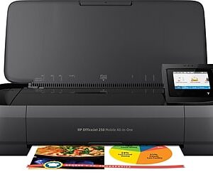HP OfficeJet 250 Wireless Color Portable All-In-One Inkjet Printer, Best for Office (CZ992A)