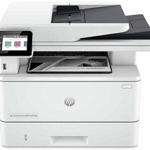 HP LaserJet Pro MFP 4101fdw Wireless Black & White All-in-One Printer, Scan, Copy, Fax, Best for Office, AI Enabled (2Z619F)
