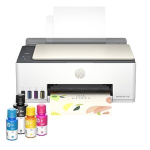 HP Smart Tank 5100 Wireless All-in-One Supertank Printer, Up to 3 Years of Ink Included (9B2D1A)
