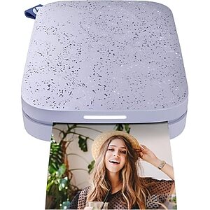 HP Sprocket 200 Wireless Color Inkjet Printer, Single-Function, Print (HPISPPR)