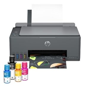 HP Smart Tank 5100 Wireless All-in-One Supertank Printer, Up to 3 Years of Ink Included (D06BLA)