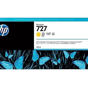 HP 727 Yellow High Yield Ink Cartridge (F9J78A)