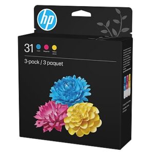 HP 31 Cyan/Magenta/Yellow Standard Yield Ink Cartridge Refill (9C228AN)